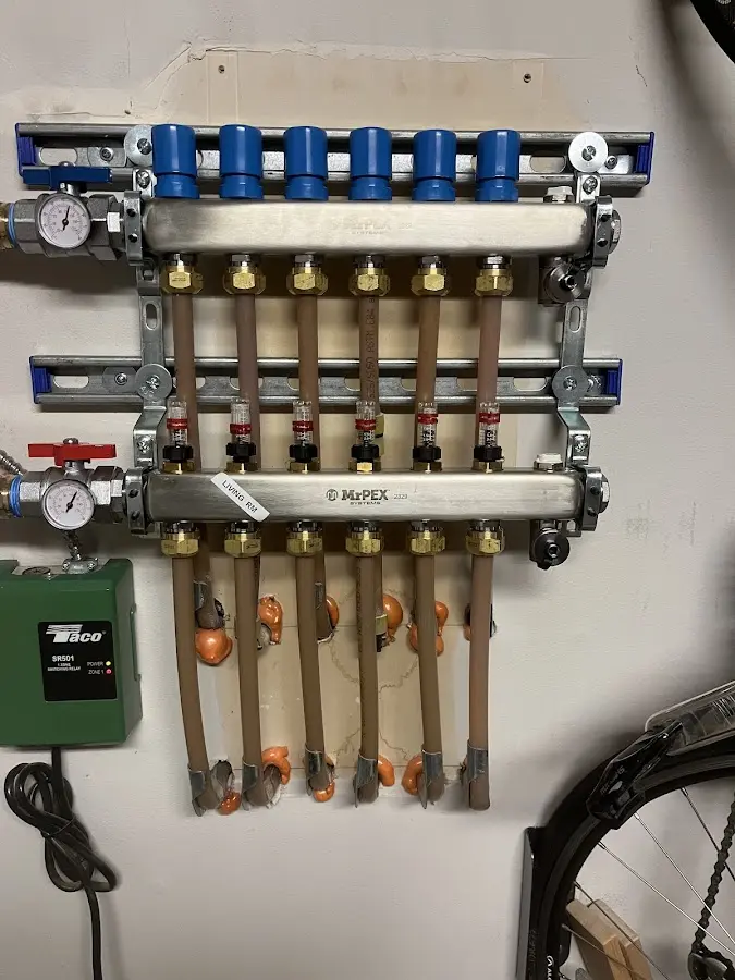 Plumber performing Gas Line Installation at a residential property in Shingle Springs